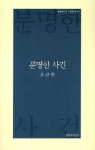 분명한 사건(문학과지성 시인선 R11)